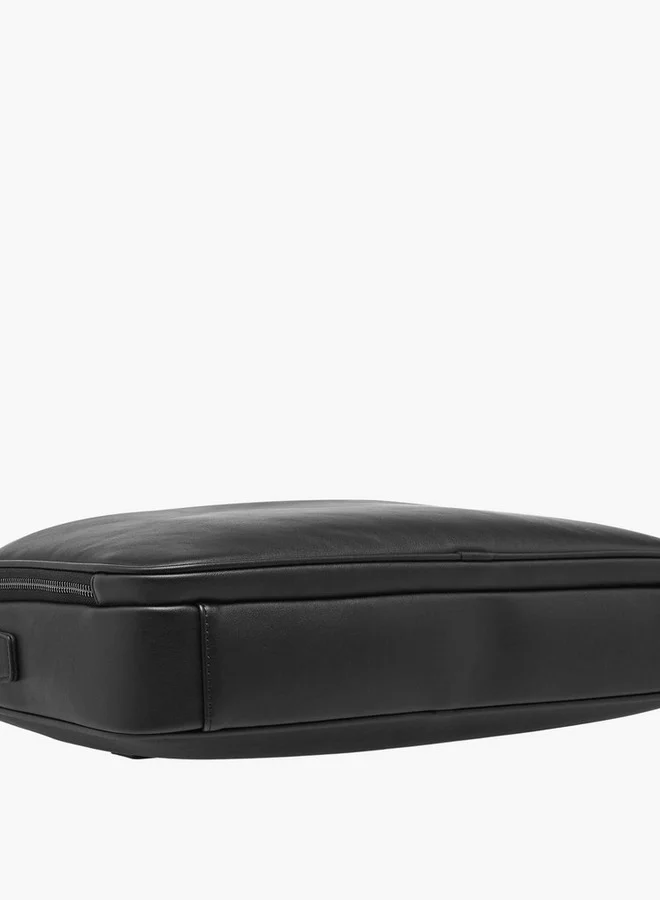 DUCHINI BLACK Men Detachable Strap Portfolio Bag for Men | Best Price UAE